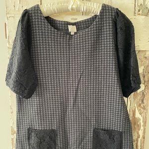 Postmark Houndstooth Dress